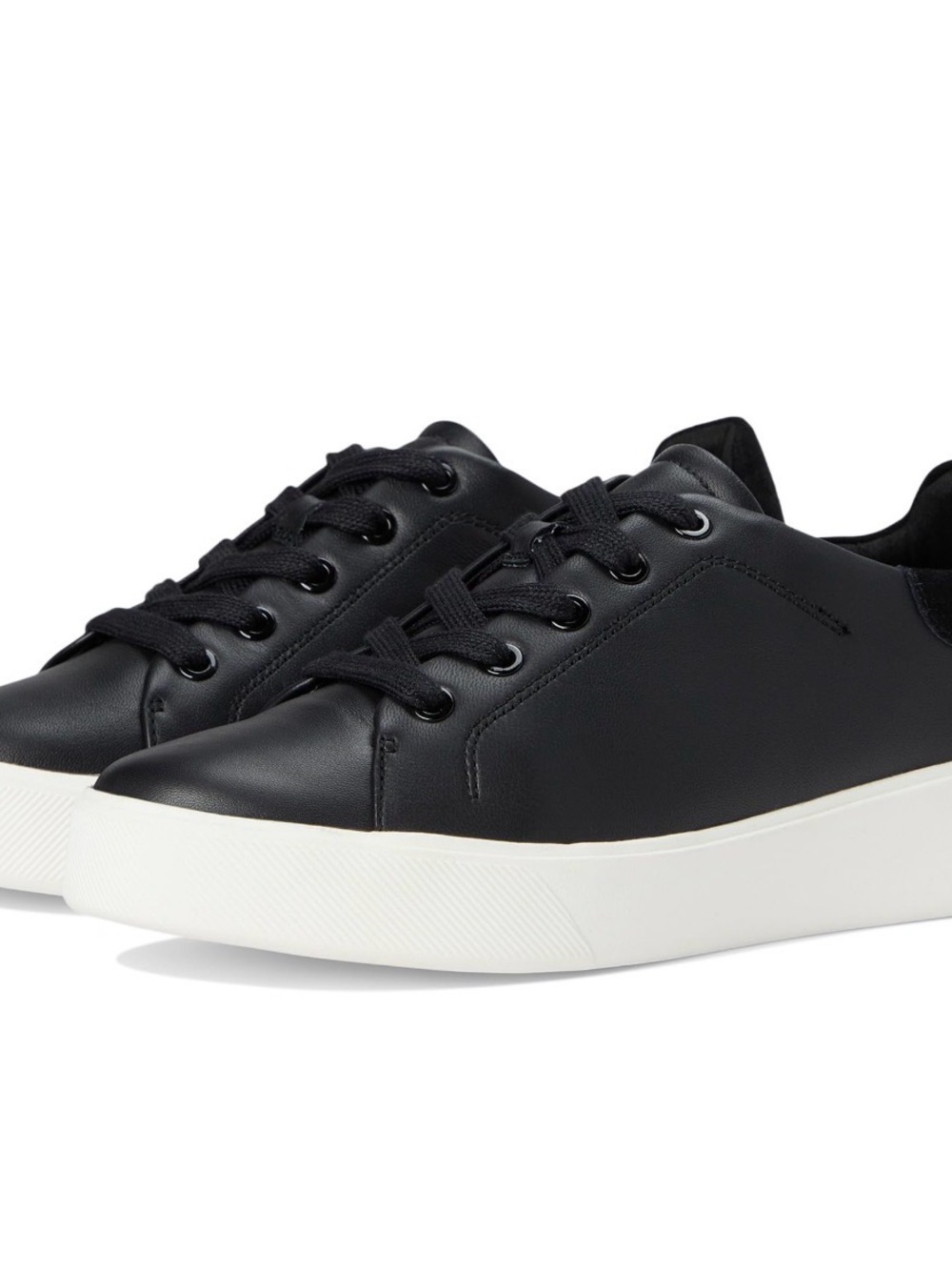 Naturalizer Morrison 2.0 Black Leather Sneakers Women’s Size 8W 8 Wide